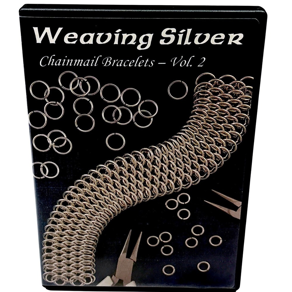 Weaving Silver Chainmail Bracelets Vol 2 DVD Spiderchain Jewelry Instructional